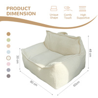 Canapé-lit pour enfants en mousse inodore OEM/ODM, durable, en polyuréthane, pour salle de jeux, coin lecture, coin d'angle