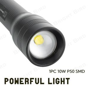 ไฟฉาย LED ชาร์จได้รูปนกสว่างได้1000ลูเมนแบบพกพาไฟฉายอลูมิเนียมอัลลอยด์<span class=keywords><strong>3</strong></span>โหมดซูมกันน้ำสำหรับใช้งานกลางแจ้ง - Product Image 6