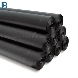 Black White Color 100% Virgin Material High Quality Swimming Pools HDPE Liner Plastic 2mm HDPE Geomembrane Pond Liner