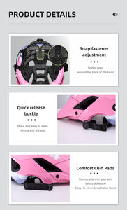 <span class=keywords><strong>Casco</strong></span> BATFOX de Doble Deporte para <span class=keywords><strong>MTB</strong></span> con Certificación CPSC EN1078 para Adultos, Hombres y Mujeres, de Plástico para Ciclismo de Montaña JC006-242 - Product Image 6