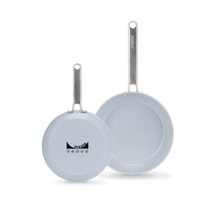 Ceramic Non Stick Frying Pan Set Round Hand Wash Only For Baby Food Preparation - Product Image 2