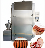 Four à fumage industriel pour la transformation alimentaire |   Équipement de fumage pour saucisses, bacon, jambon, poisson, poulet