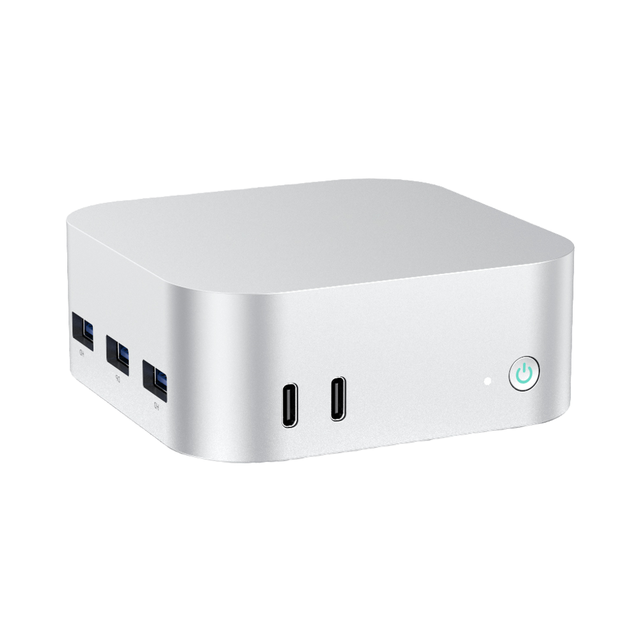 SOAYAN MN-N5 Mini PC 12GB LPDDR5 RAM + SSD Intel N100 Quad Core Processor Business Use Compact Office Computer Win10/11/LINUX