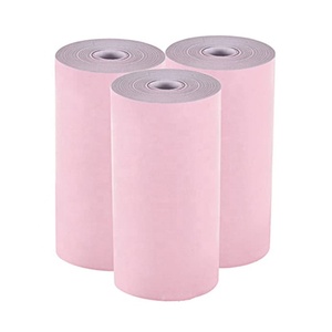 Sıcak satış 3ply beyaz/sarı/rad karbonsuz NCR kağıt rulo 76*76mm 76*70mm fabrikadan doğrudan - Product Image 2