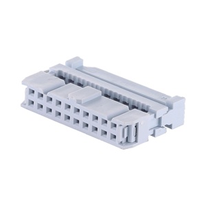 2.54 mét Pitch <span class=keywords><strong>IDC</strong></span> nối nữ ổ cắm phẳng Cáp FC ổ cắm 6-64pin <span class=keywords><strong>IDC</strong></span> nối - Product Image 1