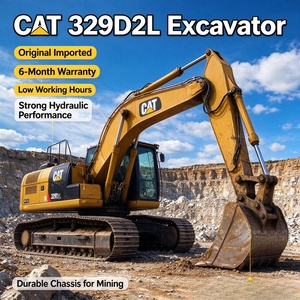 รถขุด CAT รุ่น 329D2L มือสอง ขนาดใหญ่ 29 ตัน นำเข้าจากต่างประเทศ สภาพดี จากเซี่ยงไฮ้ - Product Image 1