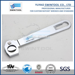 Llave en C ajustable con gancho, tensor de trinquete para embarcaciones, tensor de carga OEM - Product Image 2