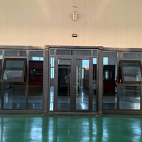 Apartemen Villa Mini Desain Modern Lipat Dua Sayap yang Dapat Diperluas, Tahan Lama, Dilengkapi Perabotan Lengkap, Kantor Rumah Aluminium Berkualitas Tinggi