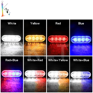 Nueva Luz Estroboscópica de Alta Potencia <span class=keywords><strong>Calite</strong></span> de 4 LED, Advertencia para Camiones, Luz Lateral de 12-24 V, Aluminio - Product Image 6