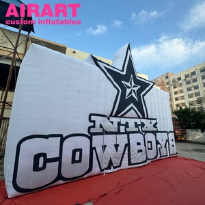 <span class=keywords><strong>Tunnel</strong></span> mural gonflable personnalisé avec impression de logo pour événement sur le thème des cow-boy - Product Image 5
