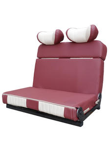 AutoLiuMa Vente directe d'usine, siège-lit en cuir pliable à trois volets personnalisable pour camping-car, lit inclinable pour camping-car, fourgon aménagé - Product Image 2