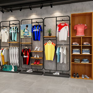 Scaffale di esposizione dei vestiti degli <span class=keywords><strong>scaffali</strong></span> del negozio di abbigliamento popolare <span class=keywords><strong>per</strong></span> il Design dello scaffale del negozio di abbigliamento del negozio - Product Image 4