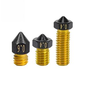 Tête d'injecteur MK8 Volcano E3D plaquée PTFE 1,75 mm pour CR6 SE Ender3 <span class=keywords><strong>KP3S</strong></span> CR10, buses en laiton MK8 - Product Image 1