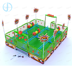 Manèges de parc d'attractions extérieur attrayants : Course d'animaux portable pour enfants et adultes en promotion - Product Image 3