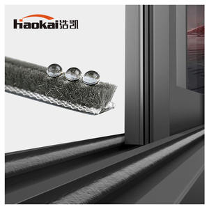 הזזה חלונות ודלתות מסגרת בצד ערימה עצמית דבק סיליקון טיוטה טבעת מזג אוויר עמיד למים מברשת עמיד-עמיד - Product Image 1