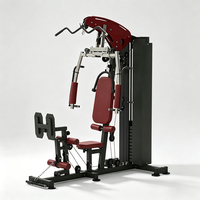 Appareil d'entraînement multi-stations professionnel et durable pour un entraînement complet du corps (poitrine/dos/jambes) tout-en-un en acier inoxydable pour la force et la remise en forme