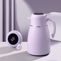 Bouilloire isotherme intelligente MM grande capacité, type presse, pour la maison et le bureau, bouteille d'eau électrique à maintien au chaud