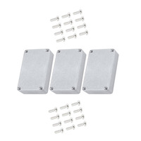 Boîtier de pédale de guitare personnalisé 1590b en aluminium usiné CNC, électro-érosion à fil, acier inoxydable pour pièces de guitare