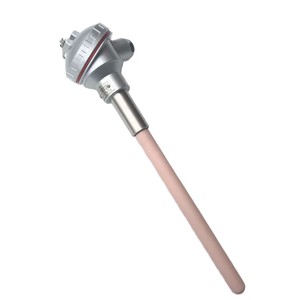 Salt Inscription Corundum Ceramic Thermocouple Fixed Flange Type Temperature Sensor Protection Tube - Product Image 2