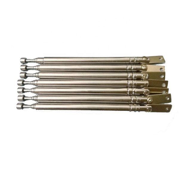 Taidacent Mini Telescopic Antenna 260MM 5 Section Telescoping Antenna FM Telescopic Rod Radio Antenna