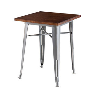 Precio de fábrica, restaurante de madera maciza, mesa de barbacoa, mesa de bar musical, mesa de <span class=keywords><strong>cena</strong></span> superior de madera - Product Image 4