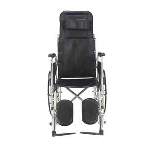 Draagbare Vouwen Medische Rolstoel Voor Gehandicapten Liggende Commode Handleiding Rolstoel - Product Image 2