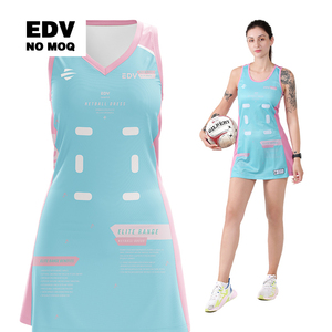 Uniforme de Netball Personalizado, Conjunto de Vestido y Top para Equipos Escolares con Diseños Sublimados - Product Image 5