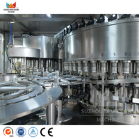 Ligne de production d'eau minérale en bouteille PET personnalisée, facile à utiliser, 12000 BPH