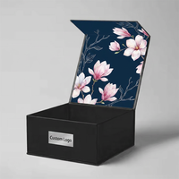 Caja de Regalo de Papel Kraft Reciclado Sostenible, Magnética, Plegable, Rígida, de Gran Tamaño, para Empaque de Productos