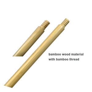 Ecoclean Personnalisé 150cm Bambou Durable en Bois Forte Poignée Recyclable pour Balai Brosse - Product Image 3