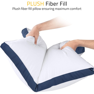 5 Star <span class=keywords><strong>Hotel</strong></span> Luxury Collection 100% Fibra de poliéster Venta al por mayor Cama <span class=keywords><strong>Hilton</strong></span> 1000g Almohadas para dormir cómodo - Product Image 2