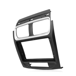 Kit de cadre simple 9 pouces pour autoradio Android Dodge Avenger 2011-2014 avec faisceau de câblage pour tableau de bord en ABS - Product Image 1