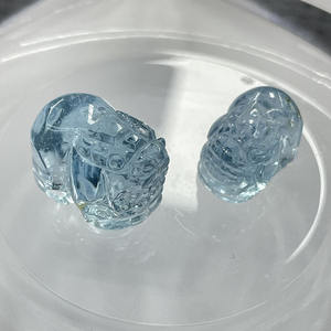 Vente en gros de pierres précieuses naturelles de diverses formes Pi Xiu, CABS & CUTTING, artisanat, gravure, bricolage, porte-clés, chaîne de téléphone - Product Image 3