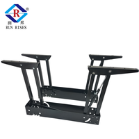 B12-2H Fonctionnelle Meubles Matériel En Acier Bureau Table Charnière Lift up Table Basse Mécanisme