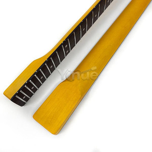 Envío Directo, Mástil de Guitarra Eléctrica Nitro de 21 Trastes, Orificio de Afinación de 8 mm, Radio de 9.5'', Mástil de Arce Canadiense con Diapasón RW - Product Image 4