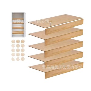Wooden Wall-Mounted Shelf Solid Wood Rectangle Minimalist Design Easy Cleaning <b>For</b> <b>Kitchen</b> Bathroom <b>Storage</b> - Product Image 5