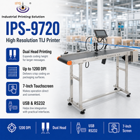 Imprimante de codes-barres TIJ IPS-8002, machine de codage à jet d'encre industrielle, système de codage pour ligne d'emballage avec écran de contrôle Linux de 7 pouces