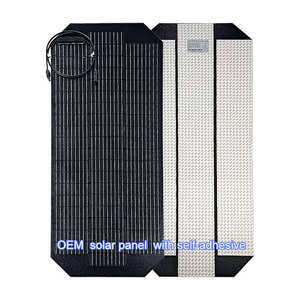 <span class=keywords><strong>Panneau</strong></span> <span class=keywords><strong>solaire</strong></span> à haute efficacité 50W 90W 100W 120W <span class=keywords><strong>Panneau</strong></span> photovoltaïque flexible 18V 24V Module photovoltaïque à film mince avec adhésif arrière Utilisation en extérieur - Product Image 3