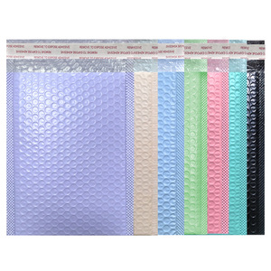 Chất lượng cao Poly bong bóng phong bì bưu phẩm cho vận chuyển nhỏ chống sốc gói quà bọc cho giày chất lượng cao gửi thư - Product Image 2