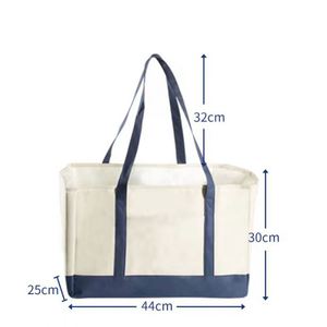 Bolsa de Tela de Algodón Personalizada, Bolsa de Compras Ecológica para Supermercado, Bolsas Reutilizables de Gran Capacidad para Mujer - Product Image 3