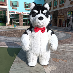 Mashable Urso Tigre Husky Coelho Traje Inflável Panda Gigante Polar Morango Urso Furry Monster <span class=keywords><strong>Mascot</strong></span> Promoções Polyfoam - Product Image 5