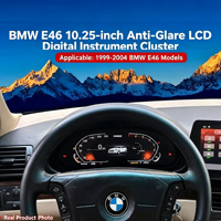Penhui untuk BMW Seri 3 E46 1999-2004 LCD Digital Cluster Pengukur Kecepatan Mobil Layar Digital Dash Multimedia DVD Player