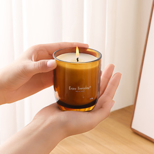 Large Glass Jar Scented <strong>Candle</strong> <strong>Patchouli</strong> Musk Soy Wax Indoor Fragrance Stress Relief Aromatherapy <strong>Candle</strong> - Product Image 1