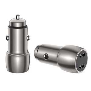 Chargeur de voiture rapide universel double USB-A et USB-C, chargeur de voiture super rapide PD QC 3.0 pour téléphone portable, OEM ODM - Product Image 1