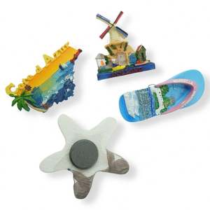 Aimant personnalisé populaire en résine 3D, souvenir de ville, aimant de réfrigérateur pour la décoration de cuisine - Product Image 3