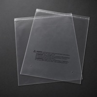Sacs en polyéthylène transparents autocollants, auto-scellants, en OPP, pour l'emballage de fournitures scolaires, d'artisanat et d'accessoires.