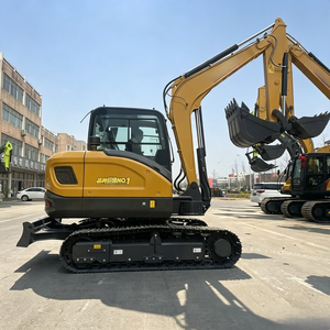 Excavadora de cadenas XE60G de 6 toneladas con motor de emisiones IV de China, baja vibración y bajo ruido para obras de renovación comunitaria, paisajismo y excavación de zanjas. - Product Image 1