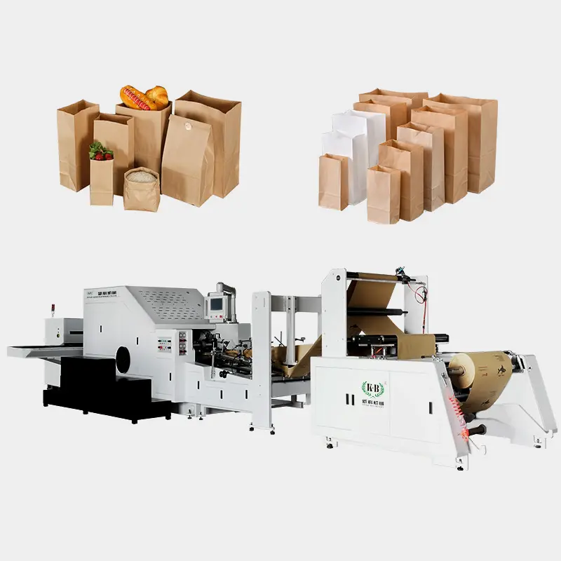 paper bakery bag handle automatic machines low price for home