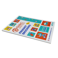 Catalogue de reliure parfaite OEM et impression de brochures Types de papier assortis-Carton kraft à revêtement offset Art pour format de livre