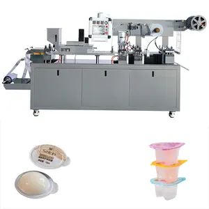 Haute vitesse Sauce beurre jouet miel gelée liquide carte alimentaire parfum pvc pe alu-alu Blister emballage scellage Machine